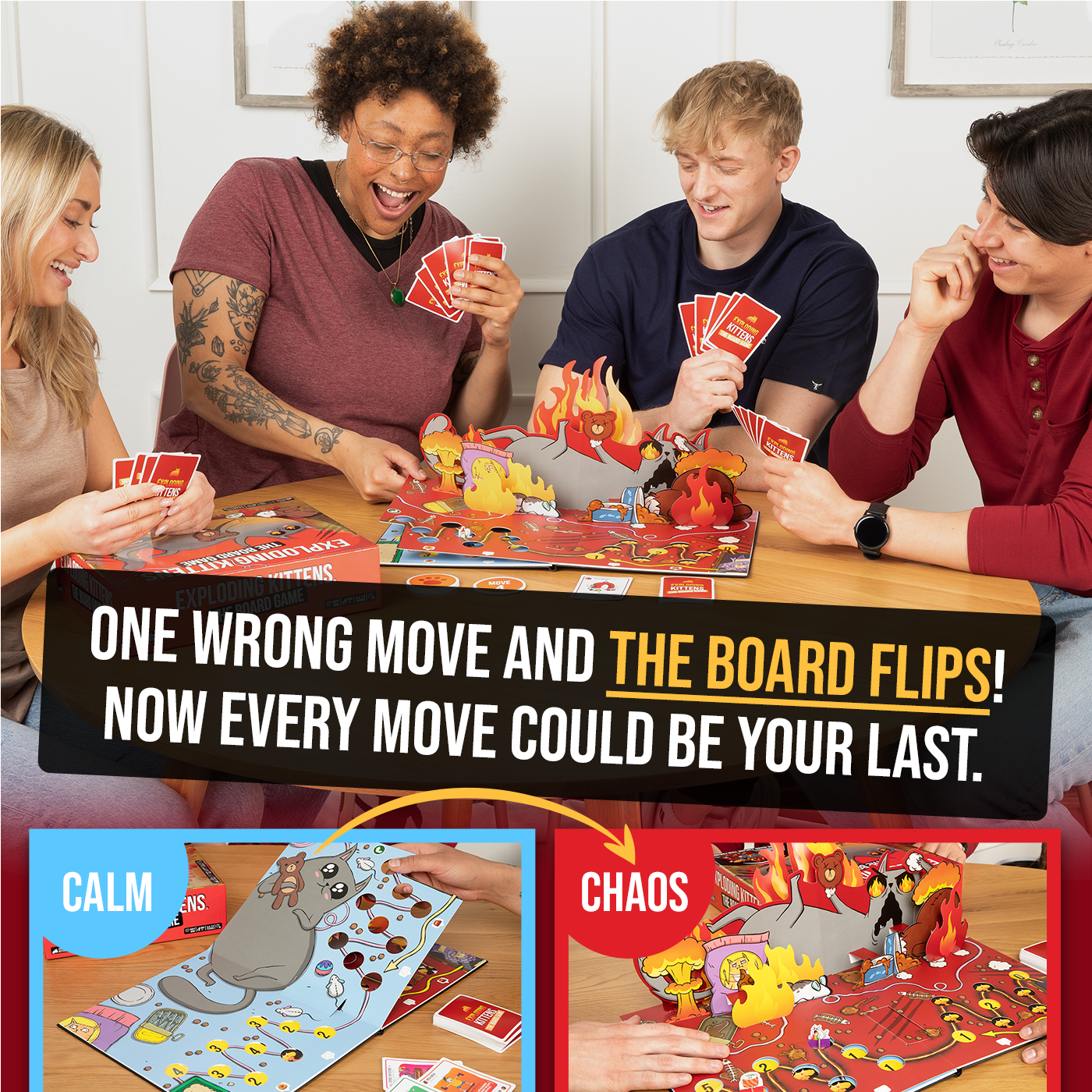 Exploding Kittens: The Board Game (Super Fan Edition)