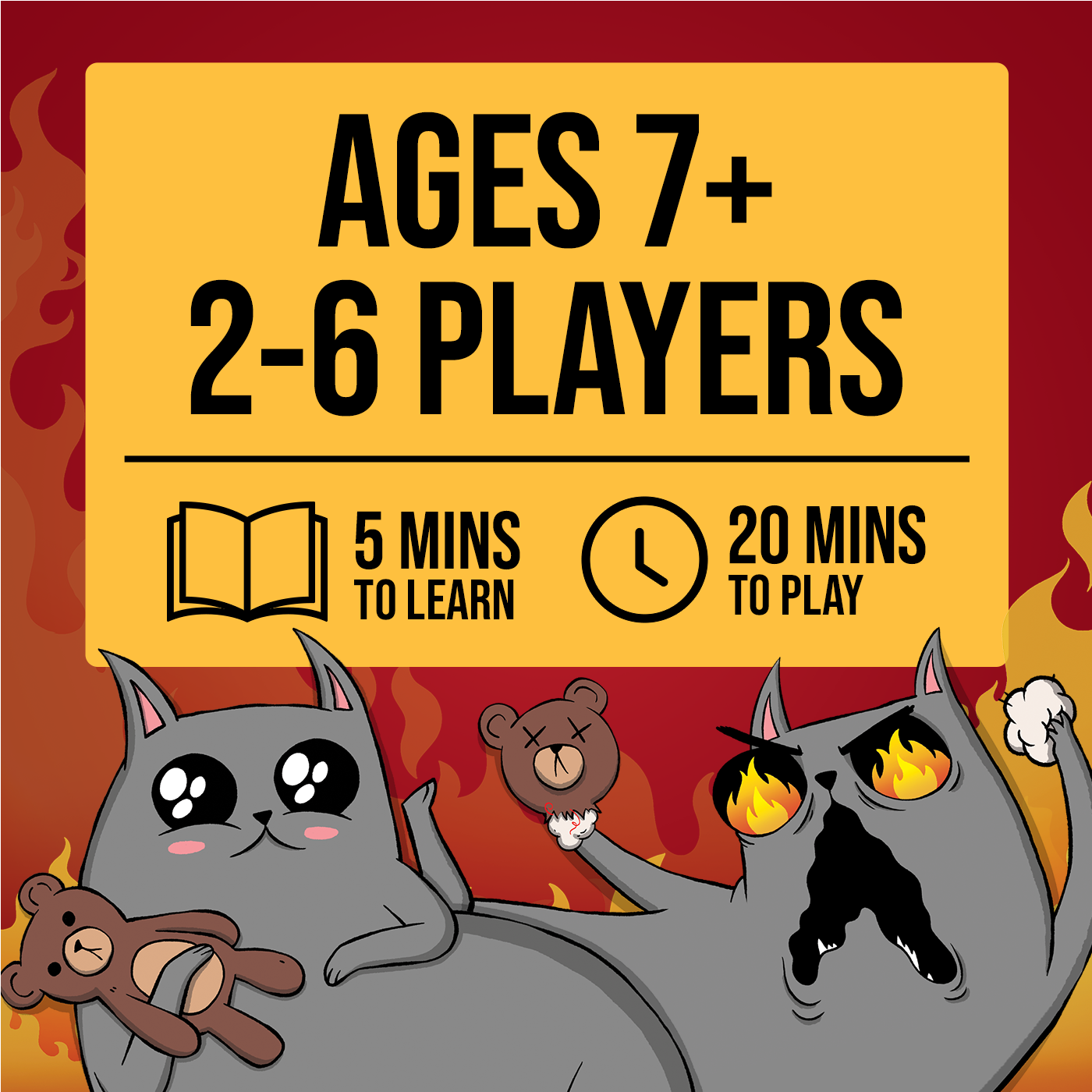 Exploding Kittens: The Board Game (Super Fan Edition)