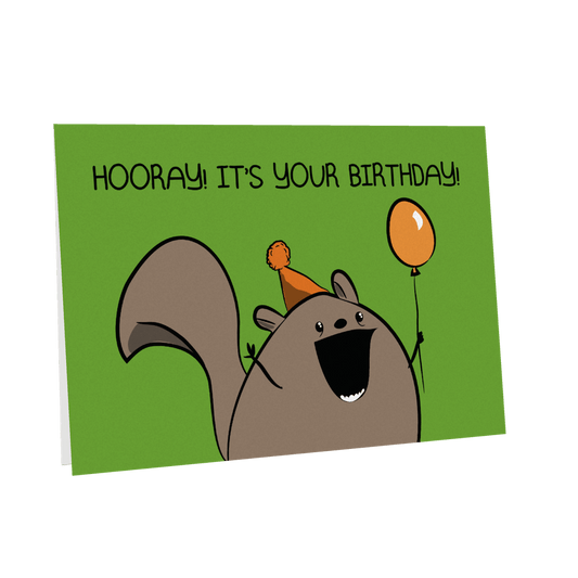 Chipmunk - NSFW Birthday Card