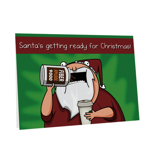 Santa’s Fiber - NSFW Holiday Card