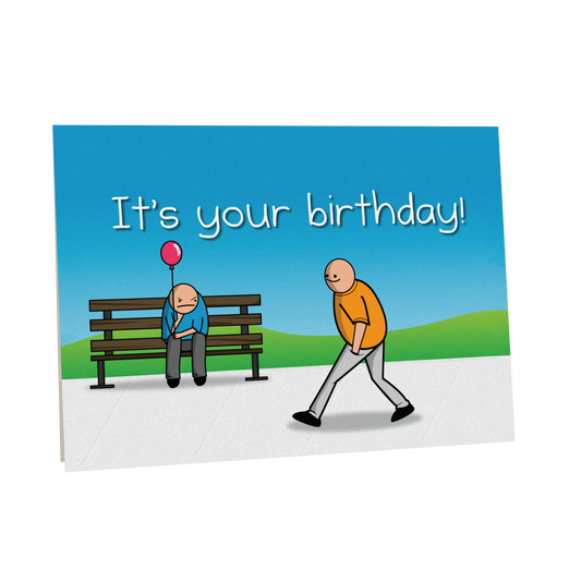 Badger - NSFW Birthday Greeting Card