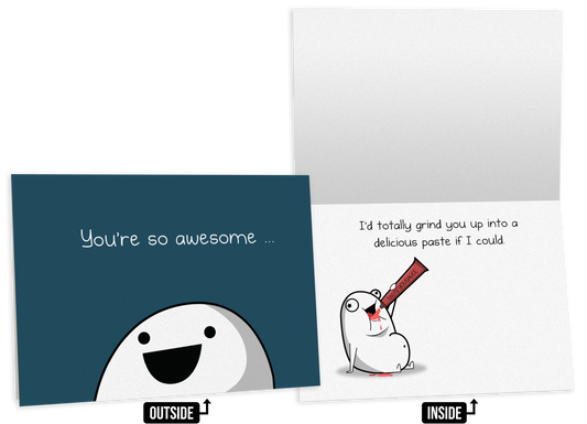 Paste - NSFW Love & Friendship Greeting Card