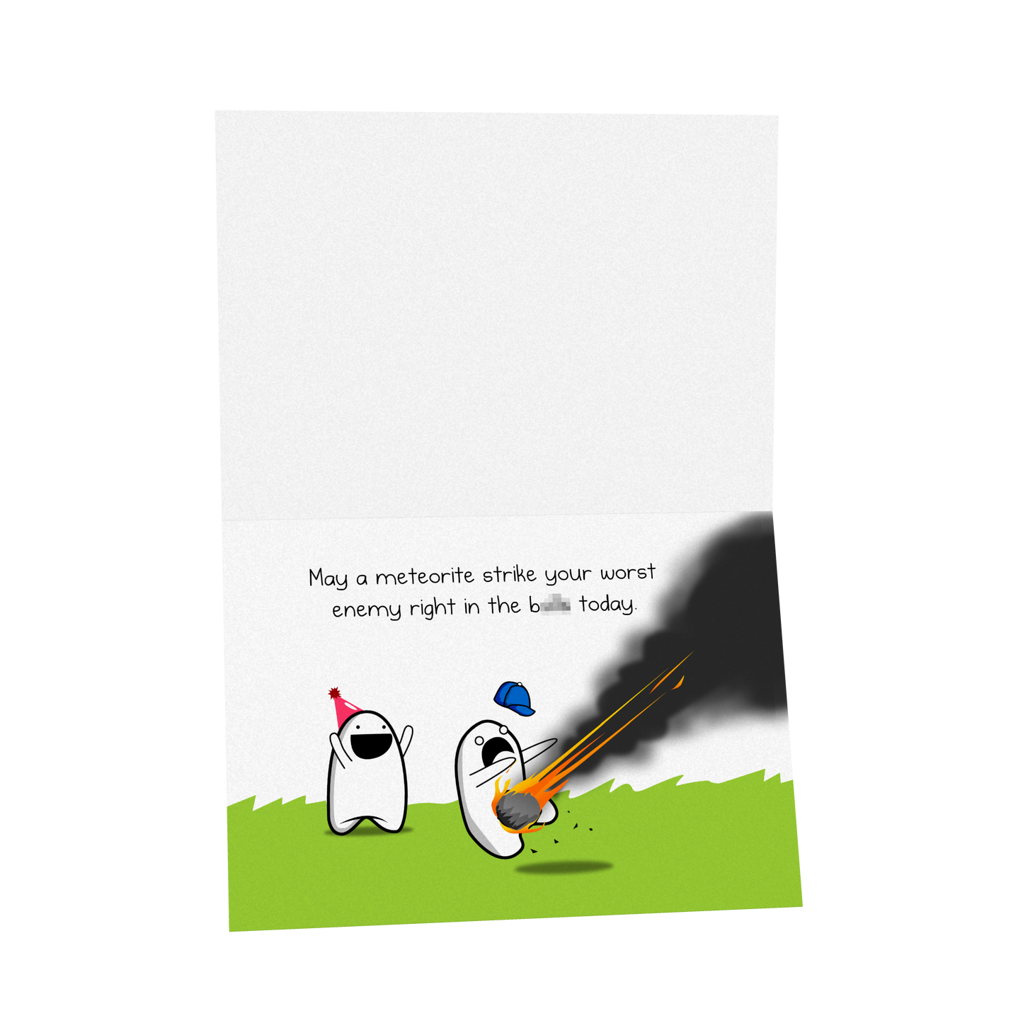 Meteorite - NSFW Birthday Greeting Card