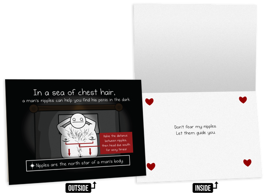 Nipples - NSFW Love & Friendship Greeting Card