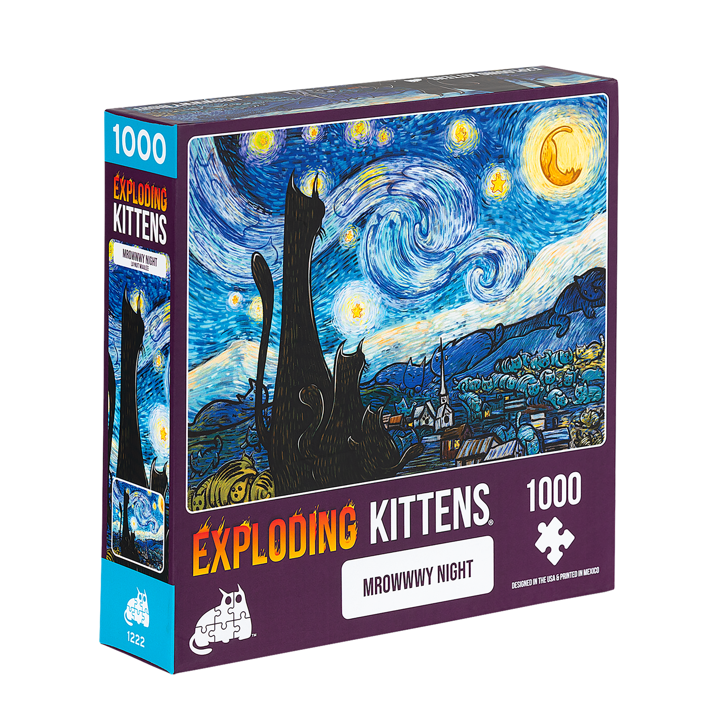 Mrowwwry Night (1000 Piece Puzzle)