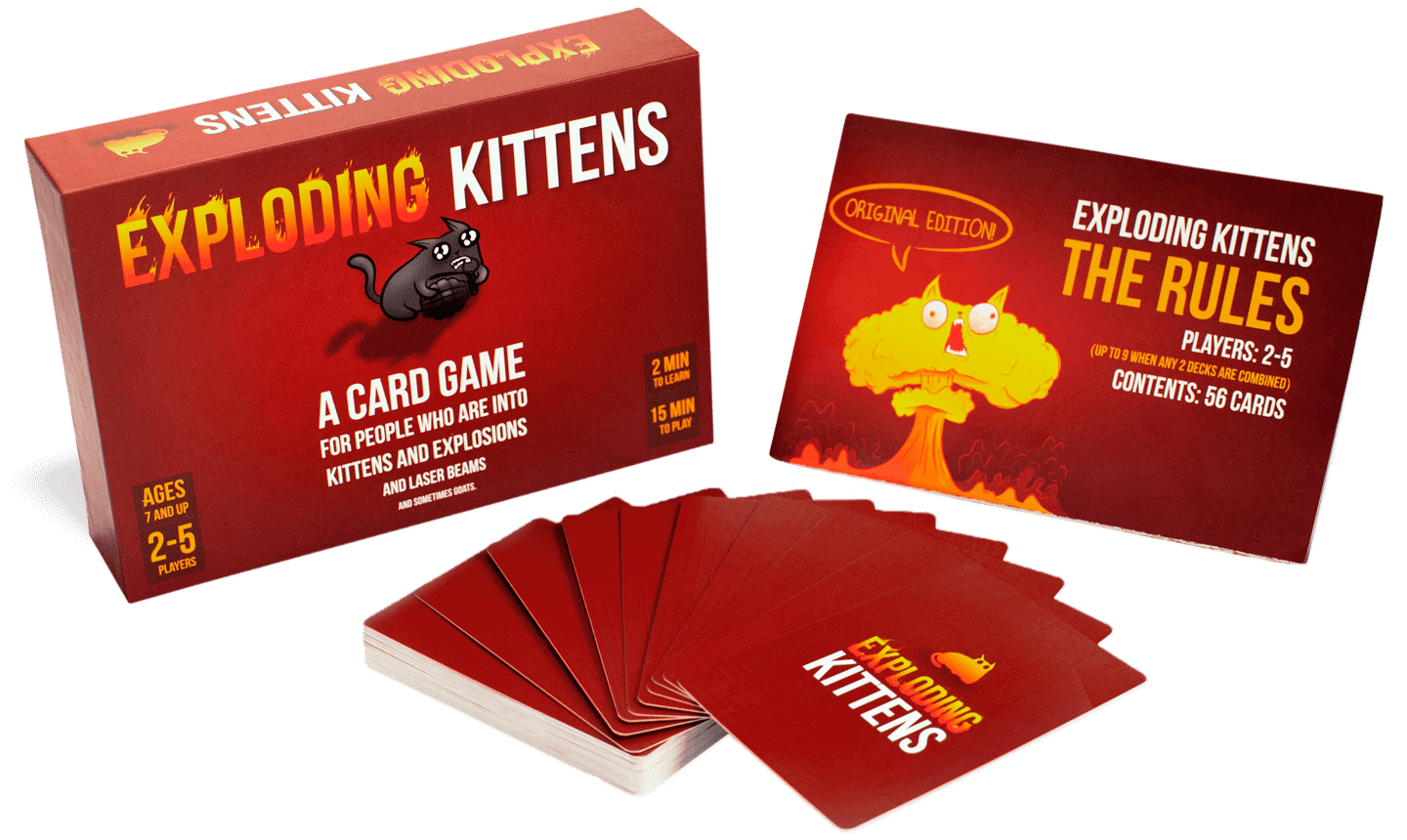 Exploding Kittens Epic Party Bundle - English Version